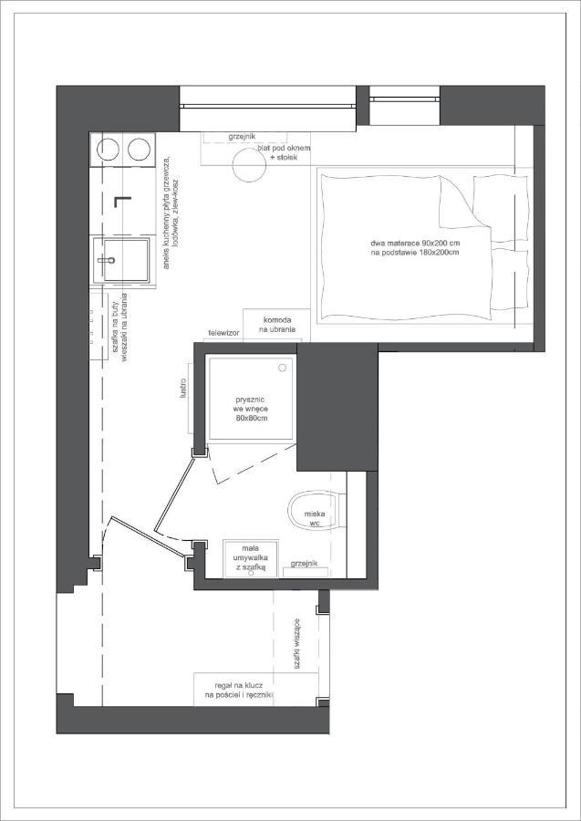 Gdansk Apartment Zapraszamy Bagian luar foto